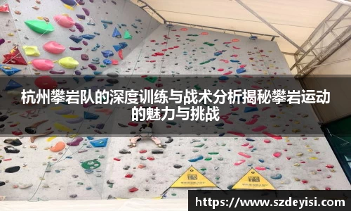 杭州攀岩队的深度训练与战术分析揭秘攀岩运动的魅力与挑战