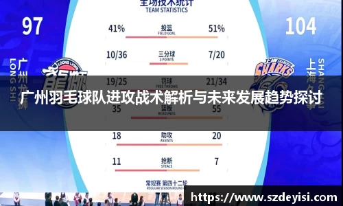 广州羽毛球队进攻战术解析与未来发展趋势探讨